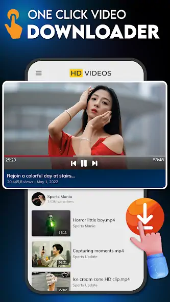 Скачать Загрузчик видео 4K: Vmate app [Без рекламы] MOD APK на Андроид