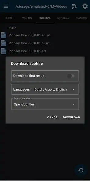 Скачать Subtitle Downloader [Полная версия] MOD APK на Андроид
