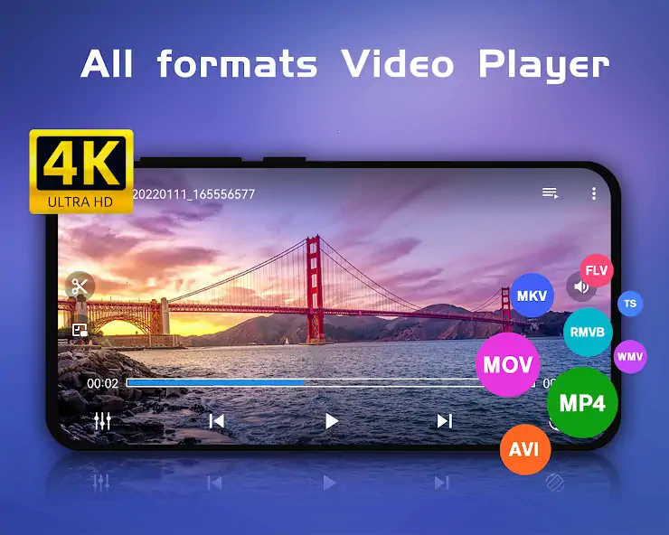 Скачать HD видео плеер Pro [Без рекламы] MOD APK на Андроид
