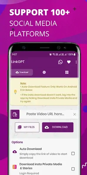 Скачать Video Downloader - SnapLink [Полная версия] MOD APK на Андроид