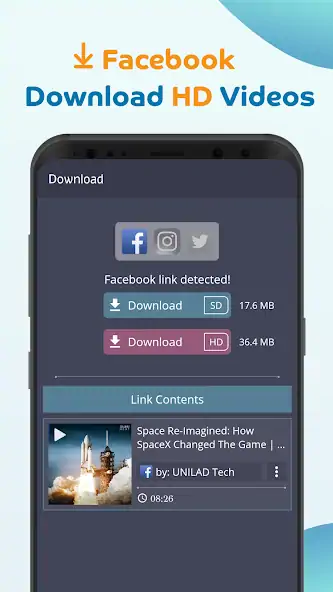 Скачать Social Downloader Plus [Премиум версия] MOD APK на Андроид