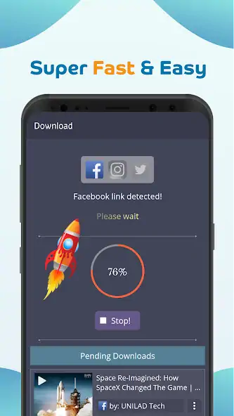 Скачать Social Downloader Plus [Премиум версия] MOD APK на Андроид