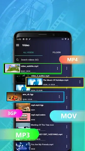Скачать Видео проигрыватель [Разблокированная версия] MOD APK на Андроид