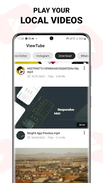 Скачать ViewTube - All Video Player [Полная версия] MOD APK на Андроид