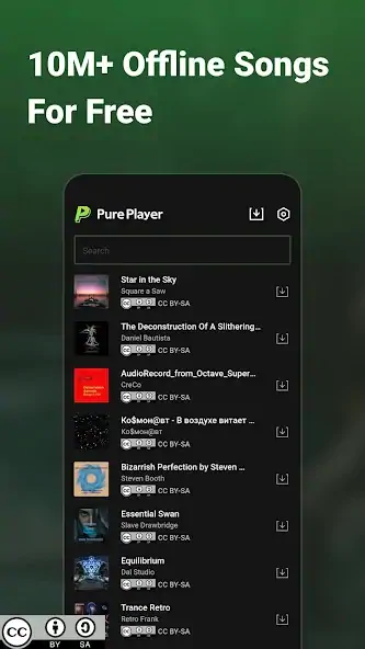 Скачать Music Downloader- PurePlayer [Премиум версия] MOD APK на Андроид
