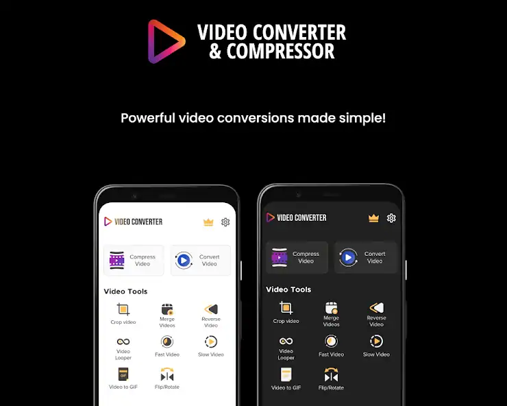 Скачать Video Converter, Compressor [Разблокированная версия] MOD APK на Андроид