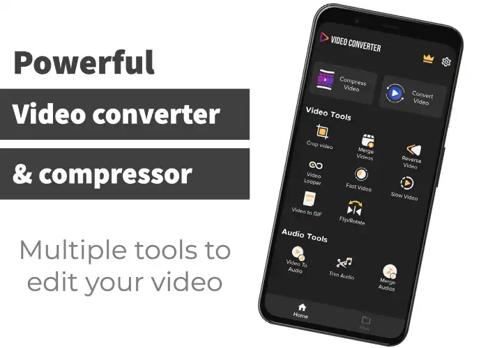 Скачать Video Converter, Compressor [Разблокированная версия] MOD APK на Андроид