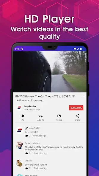 Скачать Play Tuber - Skip ads on Video [Премиум версия] MOD APK на Андроид