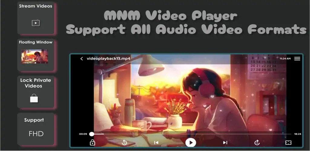 Скачать MNM Video Player [Полная версия] MOD APK на Андроид