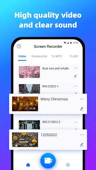 Скачать Screen Recorder Video Recorder [Разблокированная версия] MOD APK на Андроид
