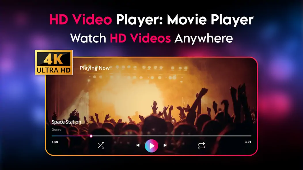 Скачать Видеоплеер: 4K Live [Без рекламы] MOD APK на Андроид