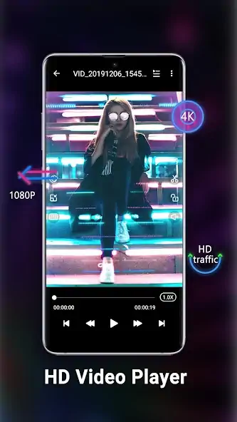 Скачать HD Video Player [Полная версия] MOD APK на Андроид