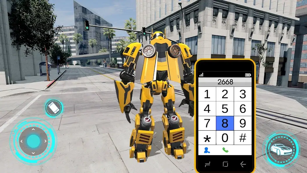 Скачать Robot War: Robot Transform Взлом [МОД Много денег] + [МОД Меню] MOD APK на Андроид