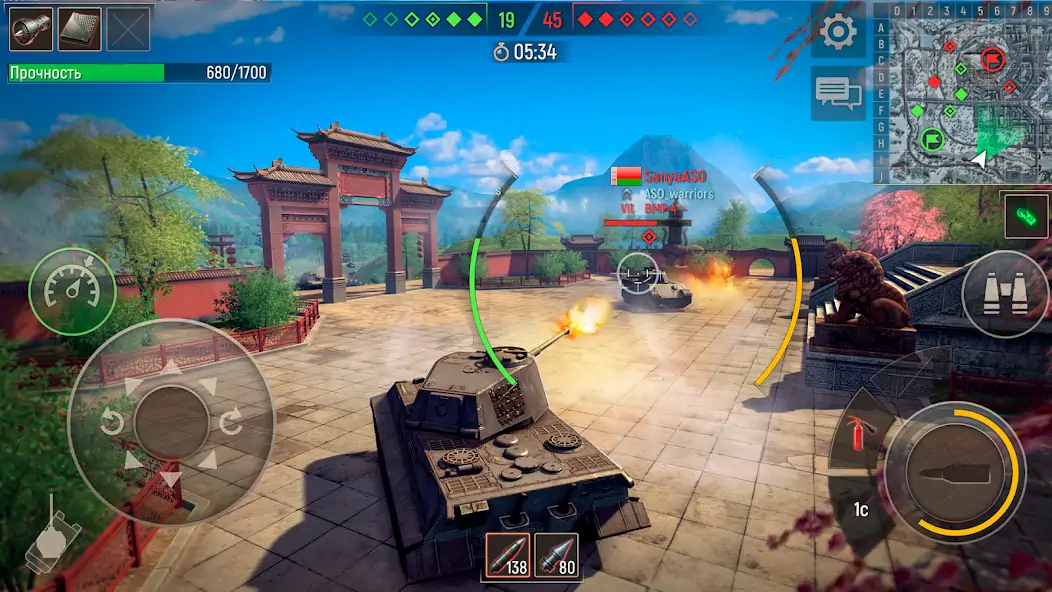 Скачать Battle Tanks: Игры про Танки Взлом [МОД Много денег] + [МОД Меню] MOD APK на Андроид