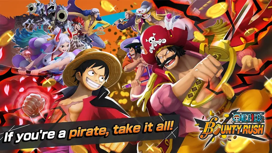 Скачать ONE PIECE Bounty Rush Взлом [МОД Много монет] + [МОД Меню] MOD APK на Андроид