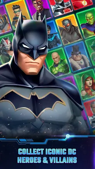 Скачать DC Heroes & Villains Взлом [МОД Много монет] + [МОД Меню] MOD APK на Андроид