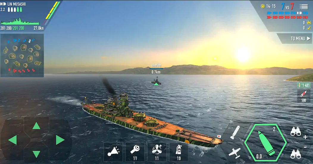 Скачать Battle of Warships: Online Взлом [МОД Много монет] + [МОД Меню] MOD APK на Андроид