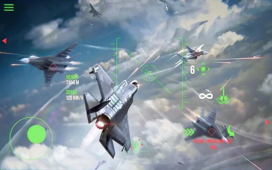 Скачать Modern Warplanes: ПвП шутер Взлом [МОД Много монет] + [МОД Меню] MOD APK на Андроид