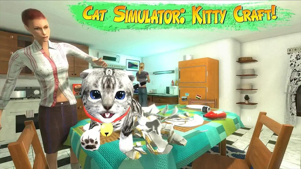 Скачать Cat Simulator : Kitty Craft Взлом [МОД Много монет] + [МОД Меню] MOD APK на Андроид