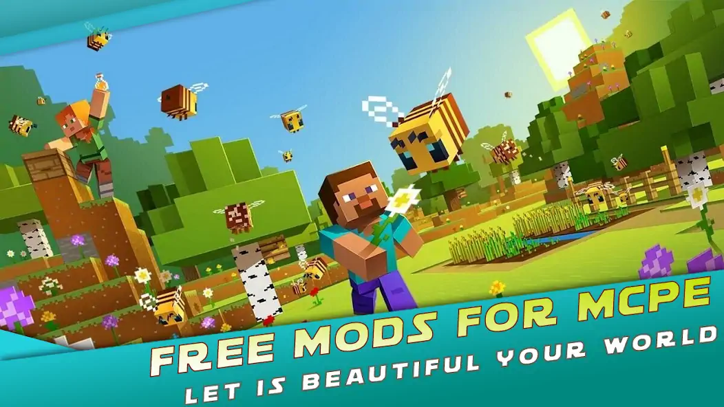 Скачать Mods for Minecraft PE by MCPE Взлом [МОД Бесконечные деньги] + [МОД Меню] MOD APK на Андроид