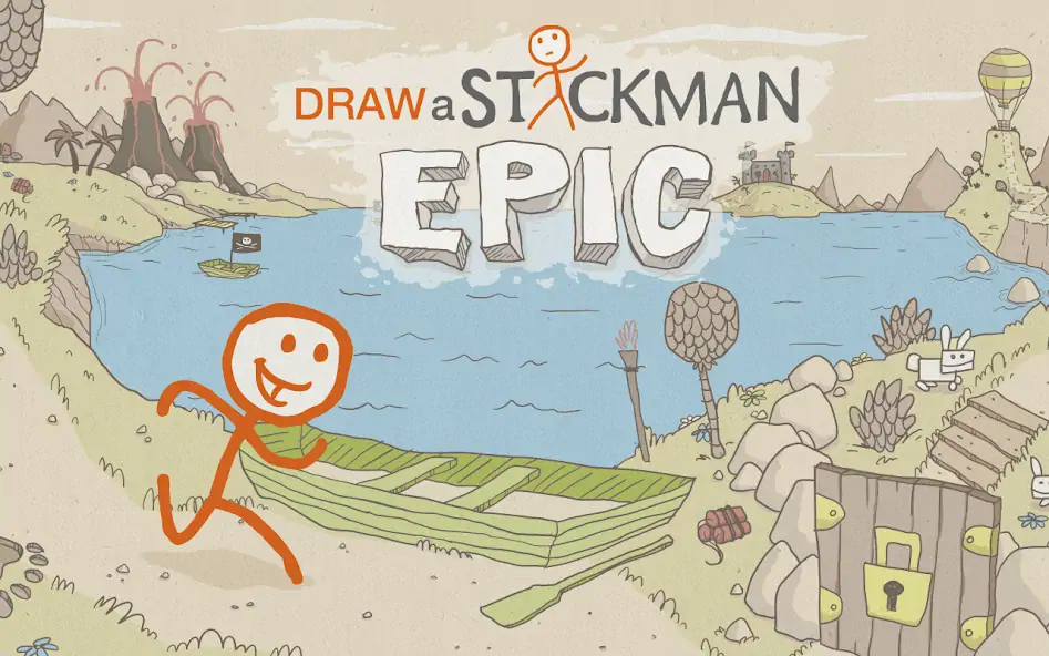 Скачать Draw a Stickman: EPIC Free Взлом [МОД Много монет] + [МОД Меню] MOD APK на Андроид