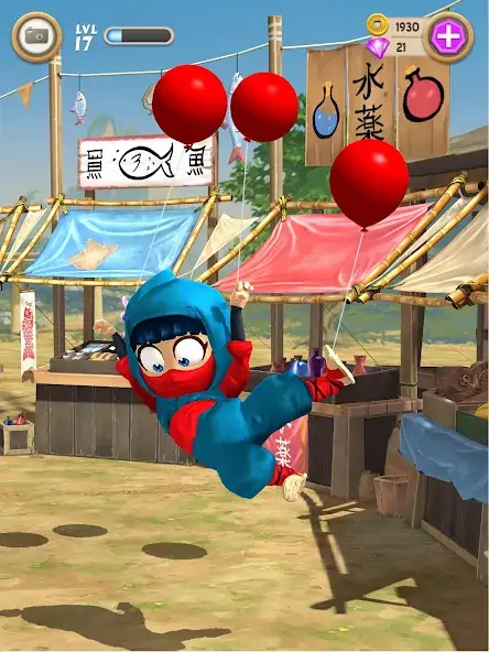 Скачать Clumsy Ninja Взлом [МОД Бесконечные деньги] + [МОД Меню] MOD APK на Андроид