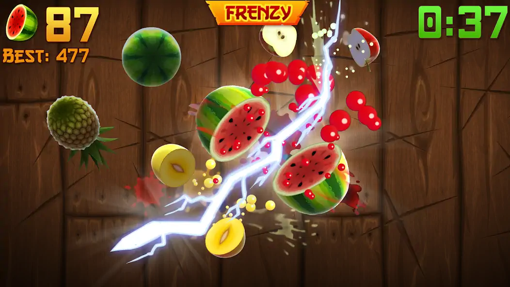 Скачать Fruit Ninja® Взлом [МОД Бесконечные деньги] + [МОД Меню] MOD APK на Андроид