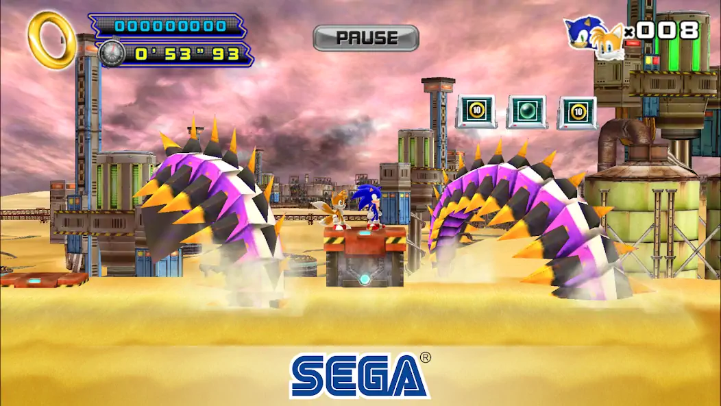 Скачать Sonic The Hedgehog 4 Ep. II Взлом [МОД Бесконечные монеты] + [МОД Меню] MOD APK на Андроид