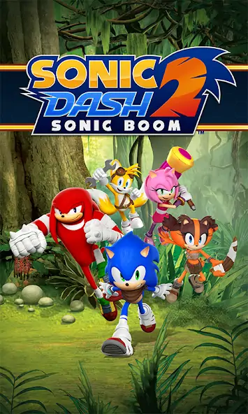 Скачать Sonic Dash 2: Sonic Boom Взлом [МОД Бесконечные монеты] + [МОД Меню] MOD APK на Андроид