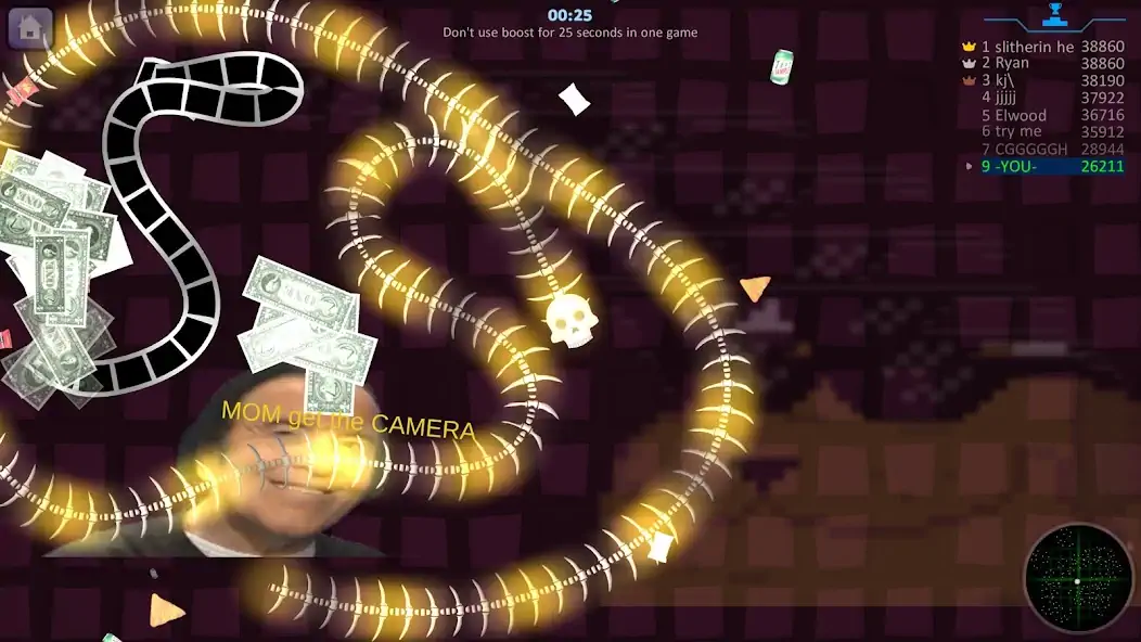 Скачать Змейка.io Worms vs Snake Zone Взлом [МОД Много монет] + [МОД Меню] MOD APK на Андроид