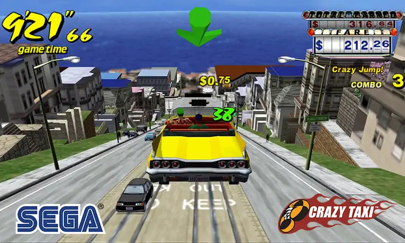 Скачать Crazy Taxi Classic Взлом [МОД Бесконечные монеты] + [МОД Меню] MOD APK на Андроид