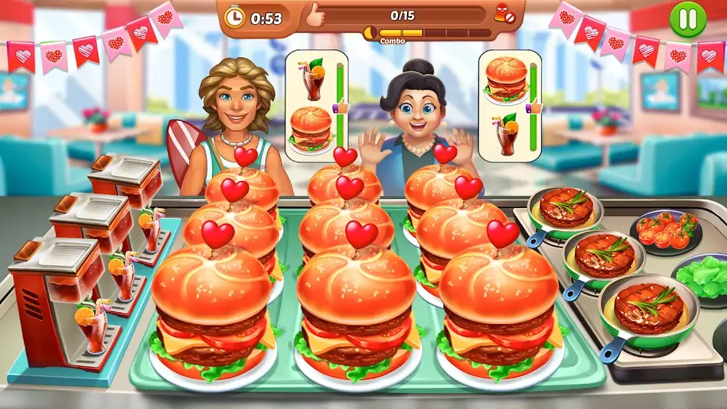 Скачать Cooking Crush: кухня игра Взлом [МОД Бесконечные деньги] + [МОД Меню] MOD APK на Андроид