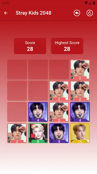 Скачать Stray Kids 2048 Game Взлом [МОД Бесконечные деньги] + [МОД Меню] MOD APK на Андроид