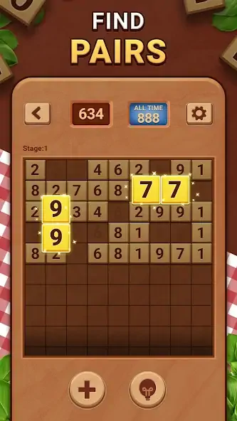 Скачать Woodber - Number Match Game Взлом [МОД Бесконечные деньги] + [МОД Меню] MOD APK на Андроид