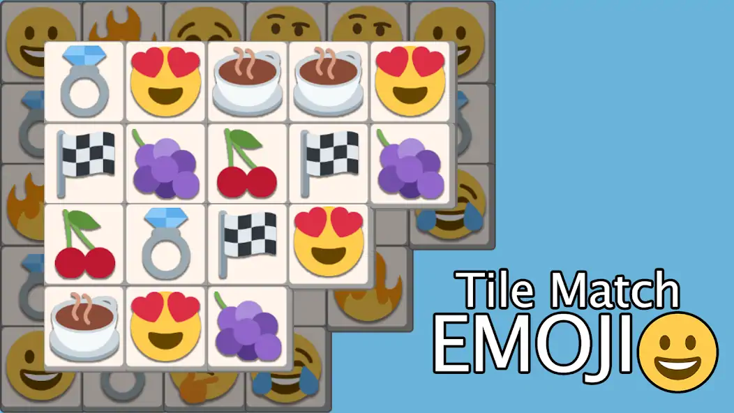 Скачать Tile Match Emoji - Triple Tile Взлом [МОД Много монет] + [МОД Меню] MOD APK на Андроид