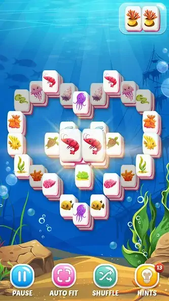Скачать Mahjong Fish Взлом [МОД Бесконечные деньги] + [МОД Меню] MOD APK на Андроид