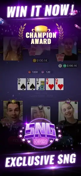 Скачать PokerGaga: Texas Holdem Live Взлом [МОД Бесконечные деньги] + [МОД Меню] MOD APK на Андроид