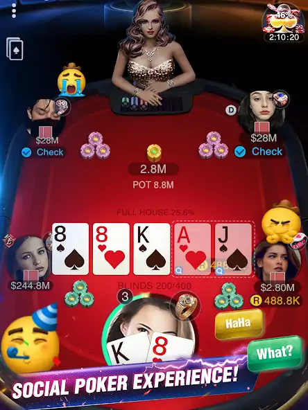 Скачать Holdem or Foldem - Texas Poker Взлом [МОД Много монет] + [МОД Меню] MOD APK на Андроид