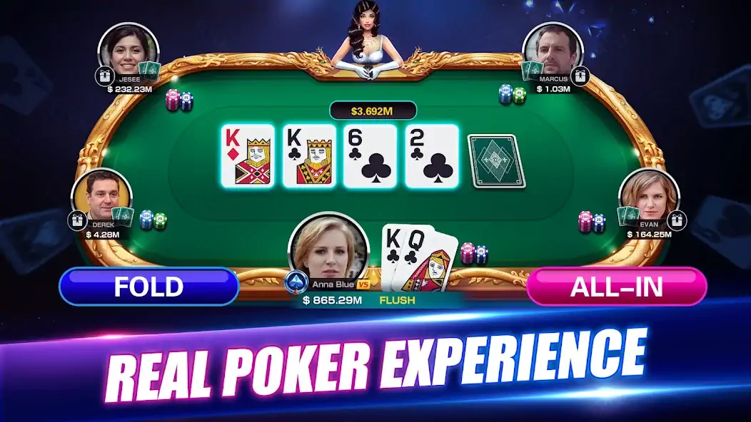 Скачать Winning Poker™ - Texas Holdem Взлом [МОД Бесконечные деньги] + [МОД Меню] MOD APK на Андроид