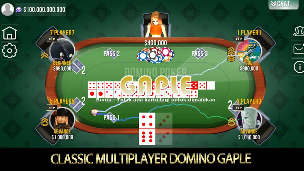 Скачать Domino Poker QiuQiu Gaple Взлом [МОД Много монет] + [МОД Меню] MOD APK на Андроид