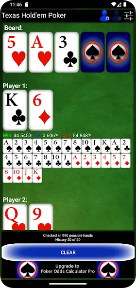 Скачать Poker Odds Calculator Взлом [МОД Много монет] + [МОД Меню] MOD APK на Андроид