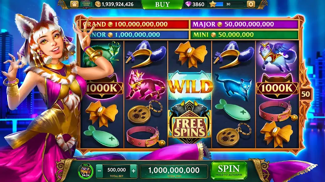 Скачать ARK Casino - Vegas Slots Game Взлом [МОД Много денег] + [МОД Меню] MOD APK на Андроид