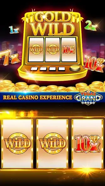 Скачать Vegas Grand Slots:Casino Games Взлом [МОД Много монет] + [МОД Меню] MOD APK на Андроид