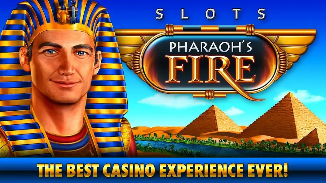 Скачать Slots - Pharaoh's Fire Взлом [МОД Бесконечные деньги] + [МОД Меню] MOD APK на Андроид