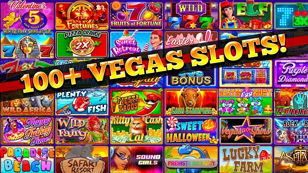 Скачать Vegas Slots Galaxy Слот-Машина Взлом [МОД Бесконечные деньги] + [МОД Меню] MOD APK на Андроид