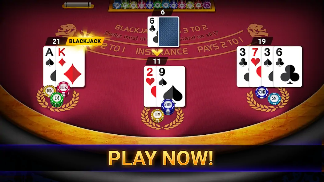 Скачать Blackjack 21: online casino Взлом [МОД Много денег] + [МОД Меню] MOD APK на Андроид