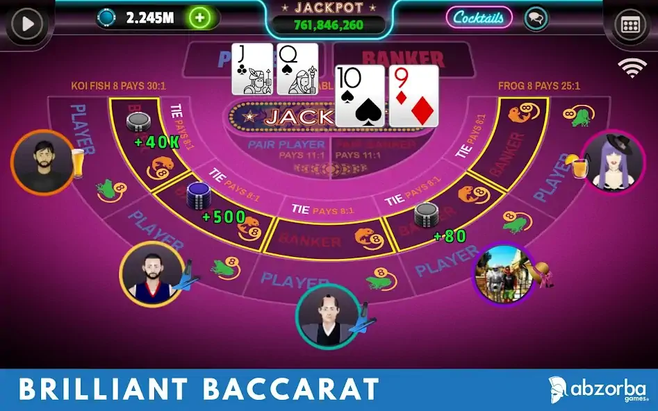 Скачать Baccarat Взлом [МОД Бесконечные деньги] + [МОД Меню] MOD APK на Андроид