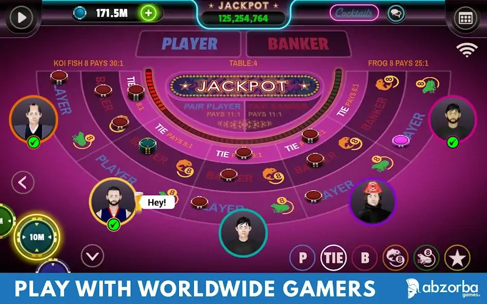 Скачать Baccarat Взлом [МОД Бесконечные деньги] + [МОД Меню] MOD APK на Андроид