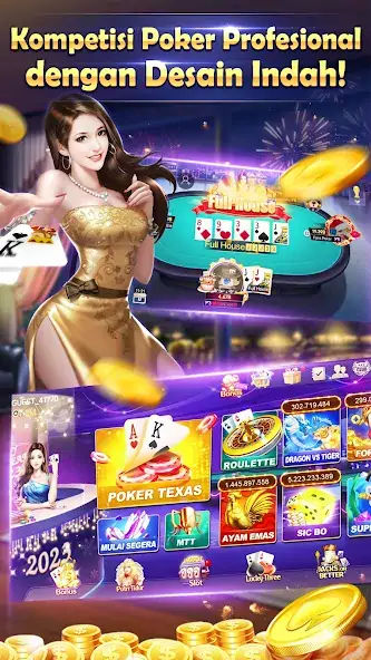 Скачать Poker Texas Boyaa Взлом [МОД Много монет] + [МОД Меню] MOD APK на Андроид