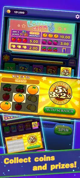 Скачать Scratch Frenzy Slot Взлом [МОД Бесконечные монеты] + [МОД Меню] MOD APK на Андроид